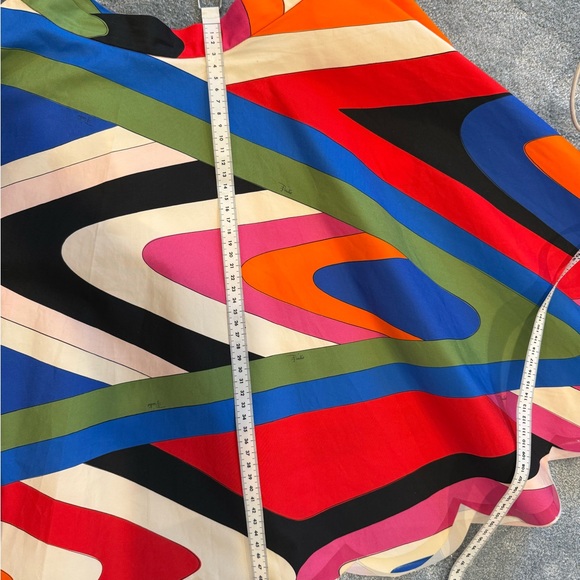 Pucci Printed Geometric Swirl Skirt - Picture 13 of 14